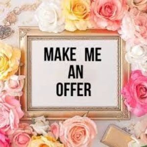 Offers welcome !!!
